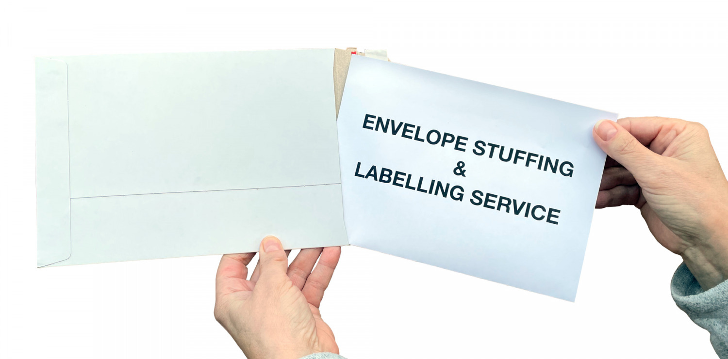 Envelope Stuffing & Labelling Service in Coventry & West Midlands